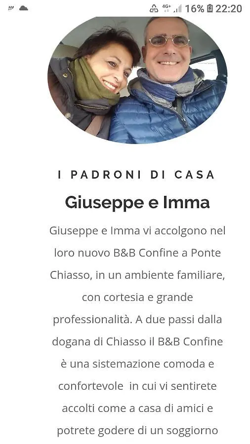 B&B Confine Como